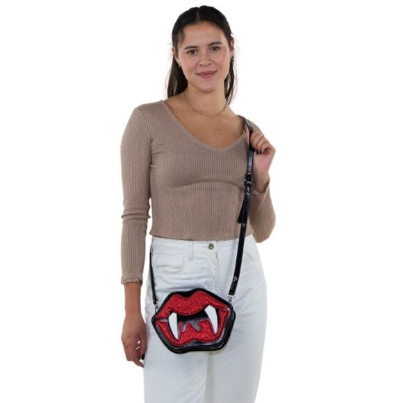 Vampire Fangs Cross Body Purse Bag - LAST ONE! - Picture 5 of 6